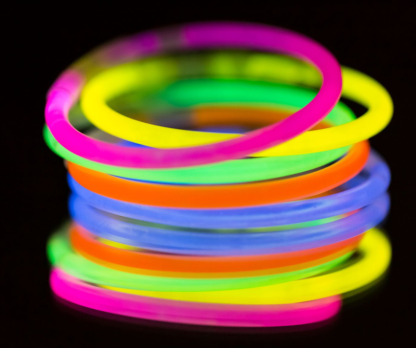 bracciali fluorescenti al buio